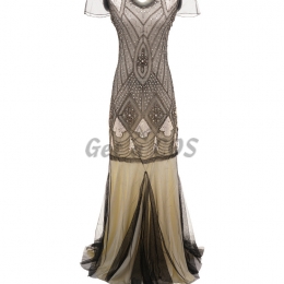 Women Halloween Costumes 1920s Elegant Dress