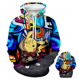 Anime Halloween Costumes POKEMON Printing