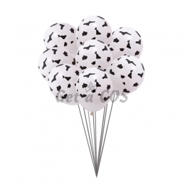 Birthday Balloons Solid Color Pattern