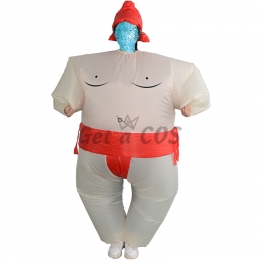 Inflatable Costumes Red Adult Sumo
