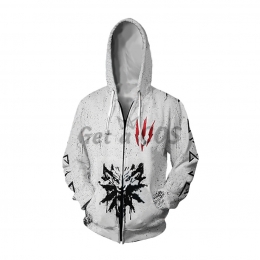 Anime Halloween Costumes The Witcher White