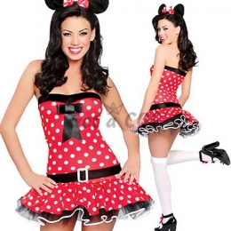 Halloween Costume Cute Mickey Skirt