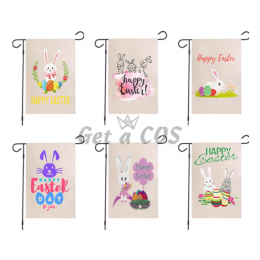 Garden Flags Easter Bunny Pattern