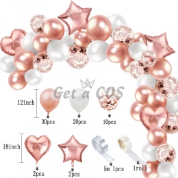 Wedding Decorations Rose Gold Balloon