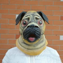 Halloween Mask Shar Pei Headgear