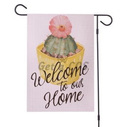 Garden Flags Cactus Printing