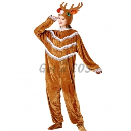 Animal Elk Christmas Adult  Costume