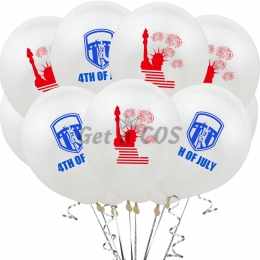 Holiday Decor Statue Of Liberty Latex Balloon