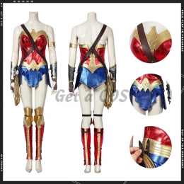 Wonder Woman Costume 1984 Diana Classic Cosplay - Customized