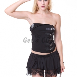 Sexy Halloween Costumes Split Policewoman Suit