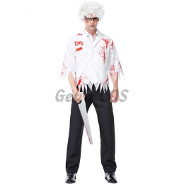 Chainsaw Madman Doctor Zombie Costume