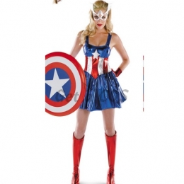 Women Halloween Costumes Hero Superman Clothes