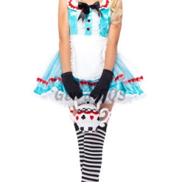 Women Halloween Costumes Maid Magician Clothes