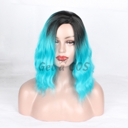 Cosplay Wigs Black Gradient