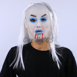 Halloween Decorations Scary Female Ghost Mask