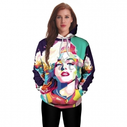 Women Halloween Costumes Marilyn Monroe Sweatshirt