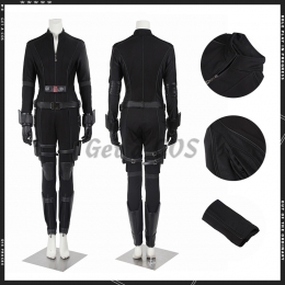Hero Costumes Black Widow Black Uniform Cosplay - Customized