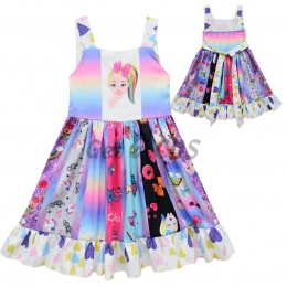 Fairy Costume Cartoon Unicorn Suspender Dress