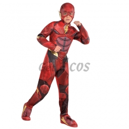 Deluxe Justice League Flash Kids Boy Costume