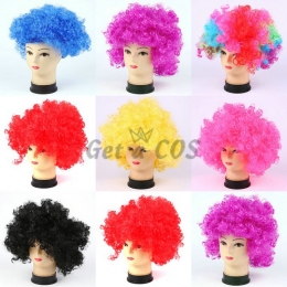 Halloween Decorations Color Explosion Wig