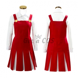 Anime Halloween Costumes Hero Academia Red Dress