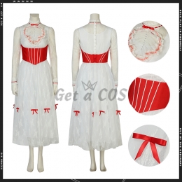 Movie Costumes Mary Poppins Cosplay - Customized