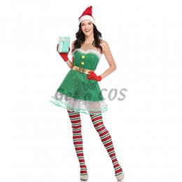 Christmas Costumes Green Cupcake Dess