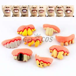 Halloween Decorations Denture Props