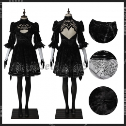 Anime Costumes NieR:Automata 2B Cosplay - Customized