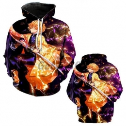 Anime Halloween Costumes Demon Slayer 3D Printing