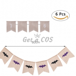 Halloween Decorations Bat Pull The Flag