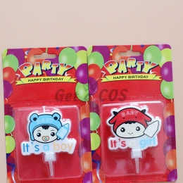 Birthdays Decoration Cartoon Children Insert Card