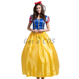 Women Fairy Tale Theme Costumes Princes Queen Dress