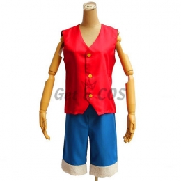 Anime Halloween Costumes Monkey D. Luffy Cosplay