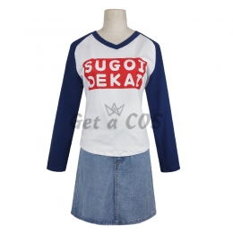 Anime Costumes Uzaki Hana Cosplay Dress