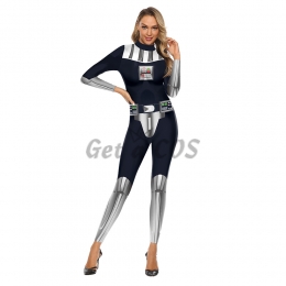 Women Halloween Costumes Digital Printing Suit
