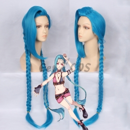 Cosplay Wigs League Of Legends Jinx
