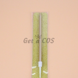 Birthdays Decoration Gold-Plated Long Pole Candle