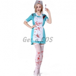 Nurse Uniform Adults Blood Dress