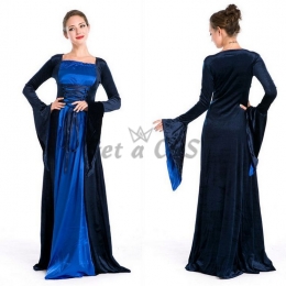Halloween Costumes Retro Court Evening Dress