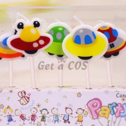 Birthdays Decoration UFO Shape Candle