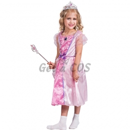 Girls Halloween Costumes Palace Fairy Star Dress