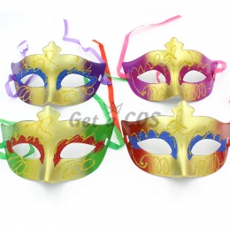 Halloween Mask Pointed Painted