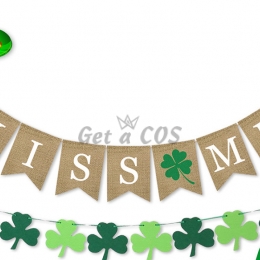 Holiday Decor St. Patrick's Day Pull The Flag