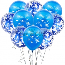 Wedding Decorations Milky Way Printed Balloon