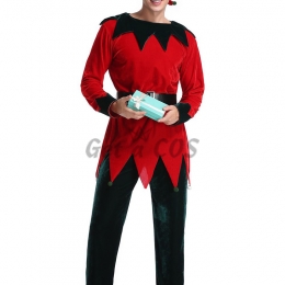 Men Halloween Costumes Christmas Clown Clothes