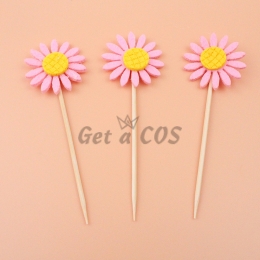 Birthdays Decoration Sun Flower Cake Insert Card