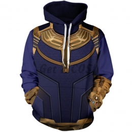 Movie Character Costumes Thanos Dark Blue