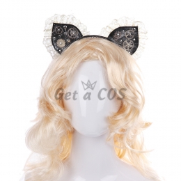Playboy Bunny Outfit Vintage Lace Headdress