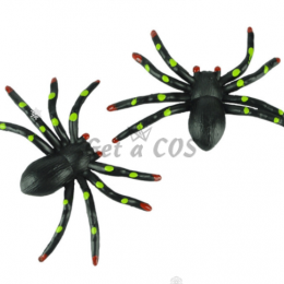 Halloween Decorations Simulation Black Spider Model